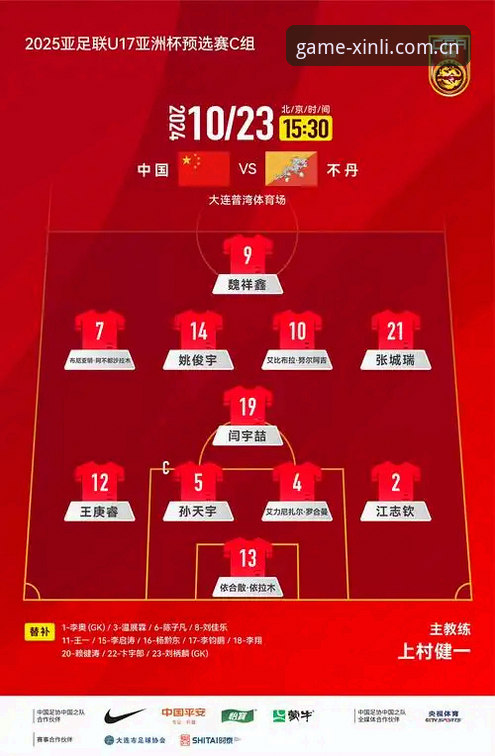 3大看点解析U17世界杯抽签：中国男女足挑战强敌，新利体育官网为用户带来赛事前沿资讯